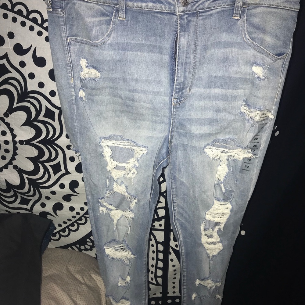 American Eagle Torn Jeans